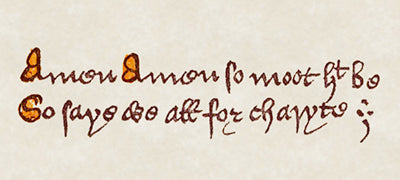 What does "So Mote it be" mean?